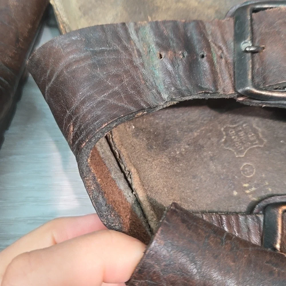 Birkenstock Mens Milano Leather Sandals Flats shoes sz 44/11 Regular